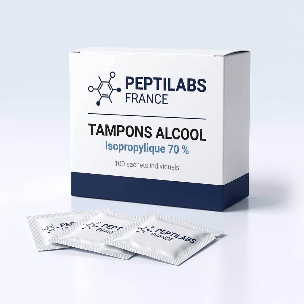 Tampons alcool (lot de 100)